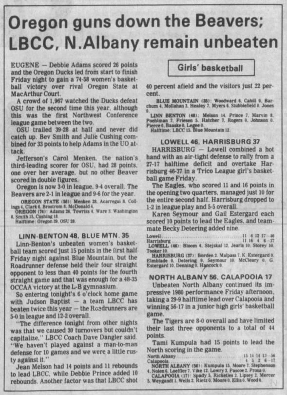 1980 01-19 Linda at LBCC Albany Dem Herald page 21